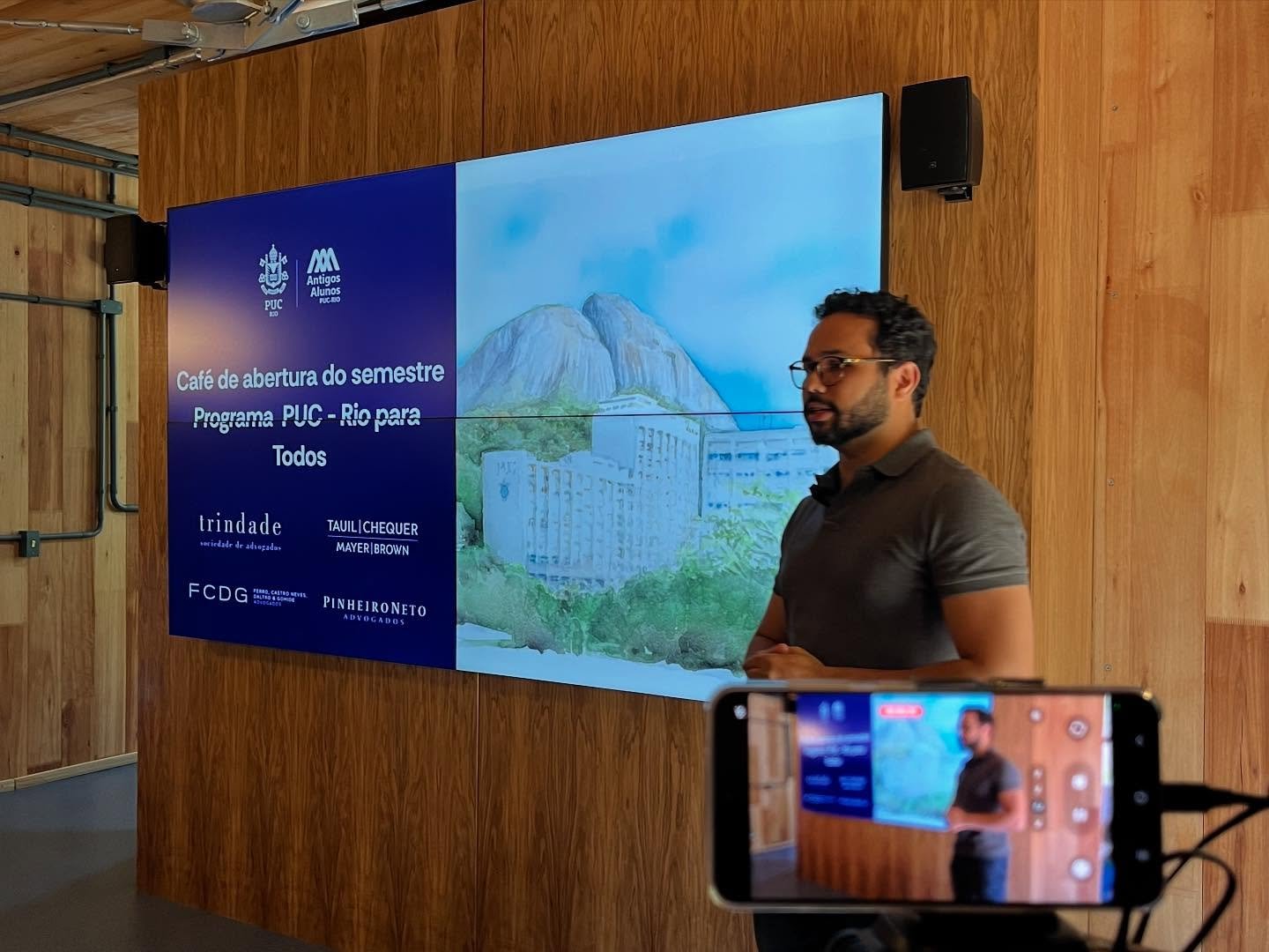 Café de abertura do semestre Programa PUC-Rio para Todos